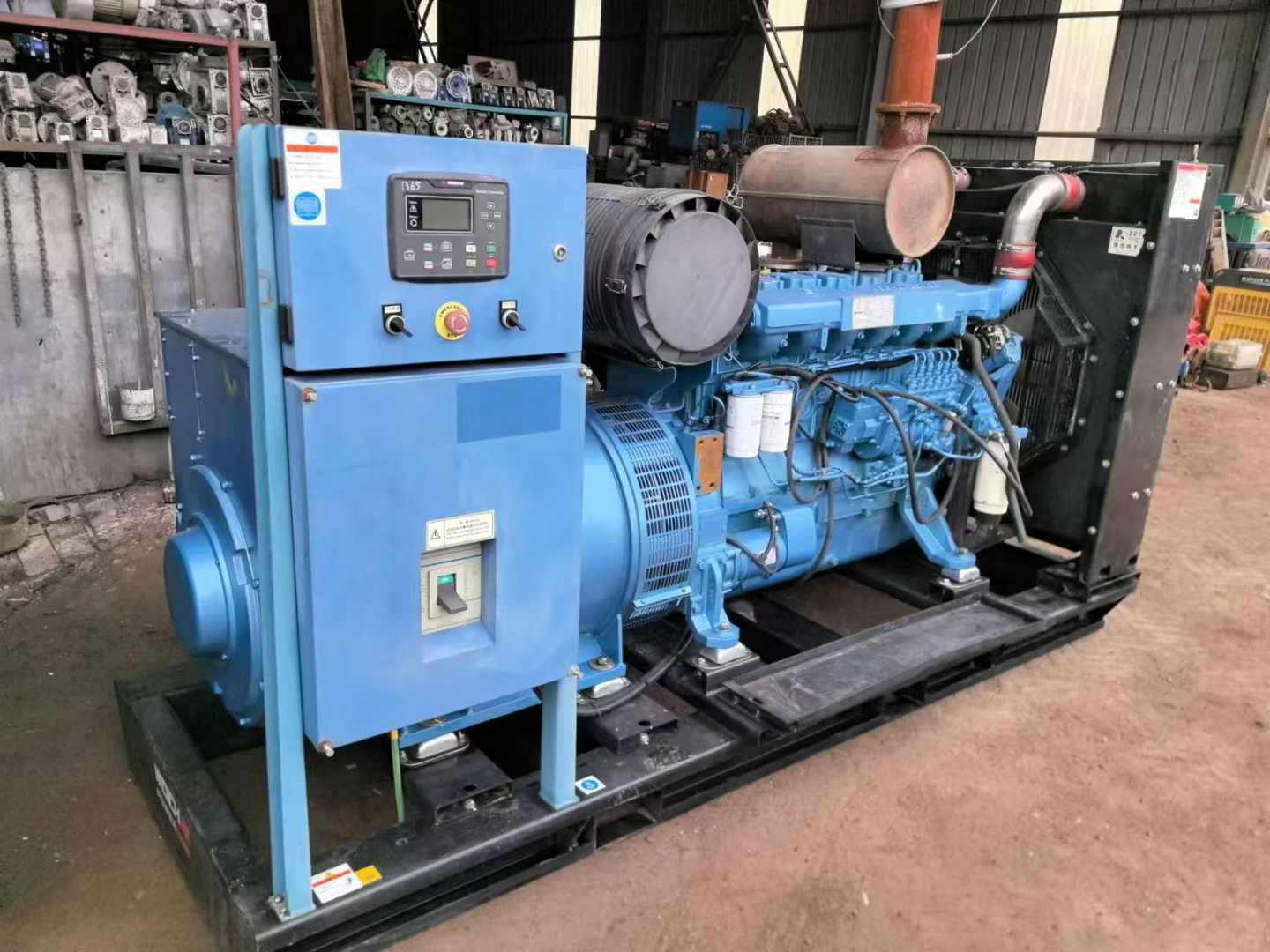 惠民500kW 柴油发电机组可带动设备功率的计算公式是什么?